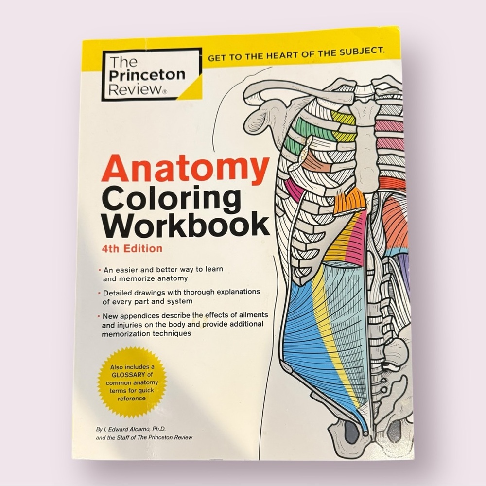 The Princeton Review 4Th Addition Anatomy Coloring Book